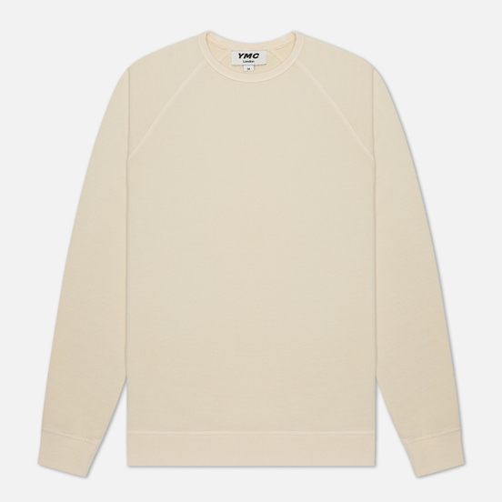 Мужская толстовка YMC Schrank Raglan Loopback Ecru