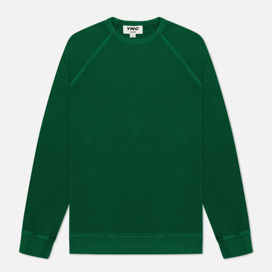 Мужская толстовка YMC Schrank Raglan Loopback Green