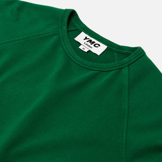 Мужская толстовка YMC Schrank Raglan Loopback Green