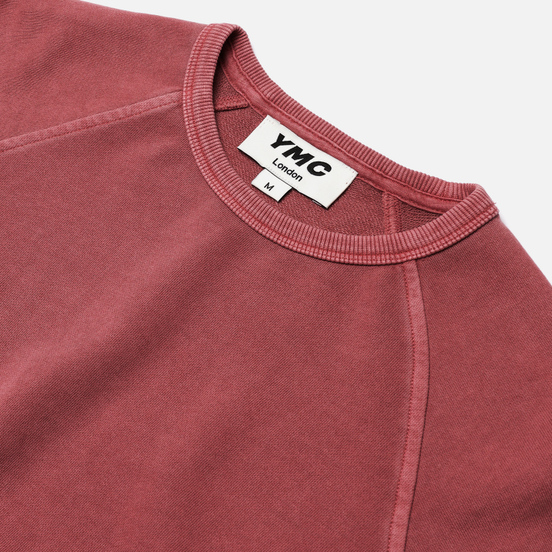 Мужская толстовка YMC Schrank Raglan Loopback Pink