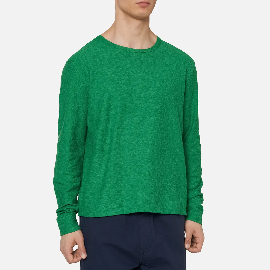 YMC Мужская толстовка X Solid Reverse Side Jersey