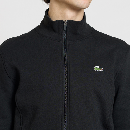 Мужская толстовка Lacoste Sport Zip-Up Fleece Black