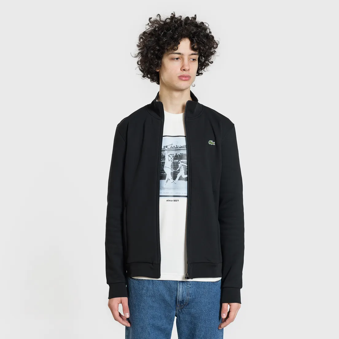 Lacoste Мужская толстовка Sport Zip-Up Fleece