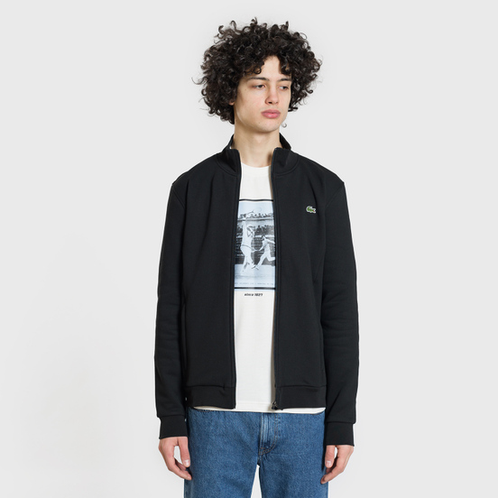 Мужская толстовка Lacoste Sport Zip-Up Fleece Black