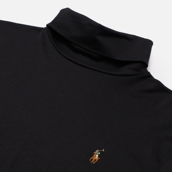 Мужская водолазка Polo Ralph Lauren Signature Embroidered Pony Black