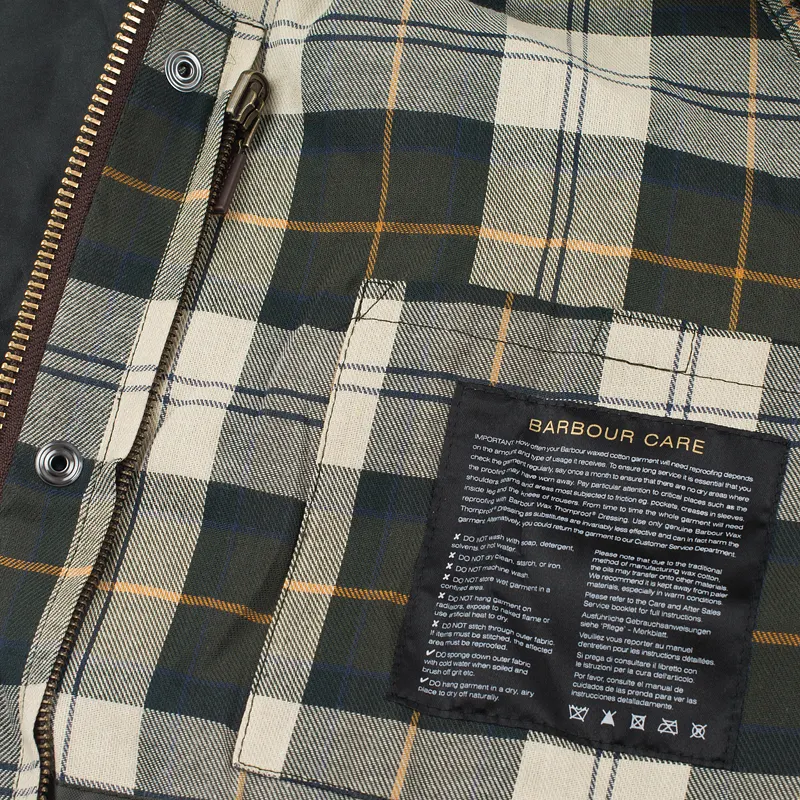 Barbour Мужская вощеная куртка Bedale Wax