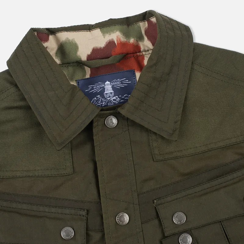 Barbour Мужская вощеная куртка x White Mountaineering Cusk Slim Wax Archive