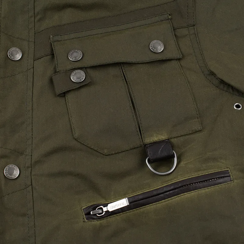 Barbour Мужская вощеная куртка x White Mountaineering Cusk Slim Wax Archive