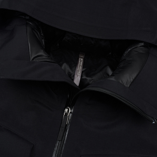 Мужская зимняя куртка Arcteryx Veilance Node Down Black