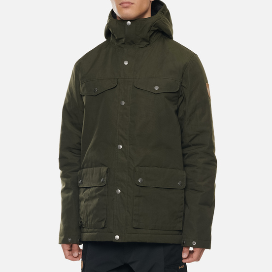 Мужская зимняя куртка Fjallraven Greenland Winter M Deep Forest