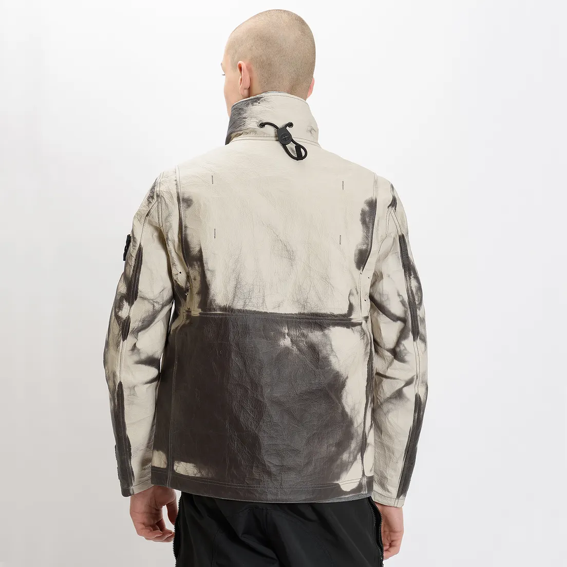 Stone Island Мужская куртка Ice Dyneema Bonded Leather