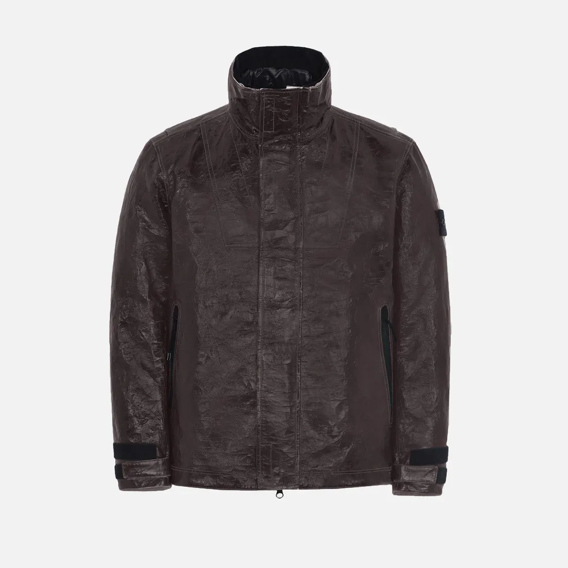 Stone Island Мужская куртка Ice Dyneema Bonded Leather