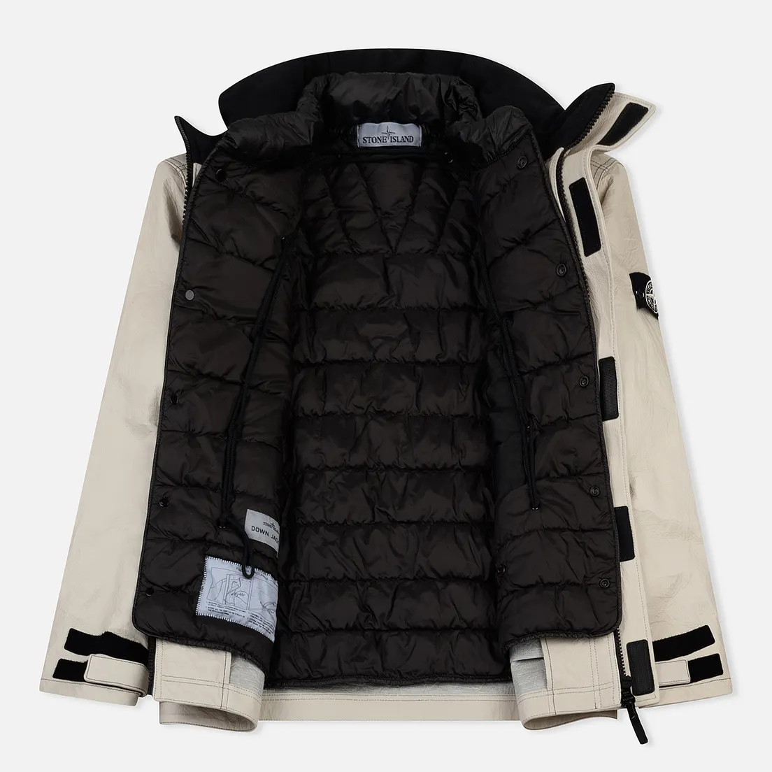 Stone Island Мужская куртка Ice Dyneema Bonded Leather