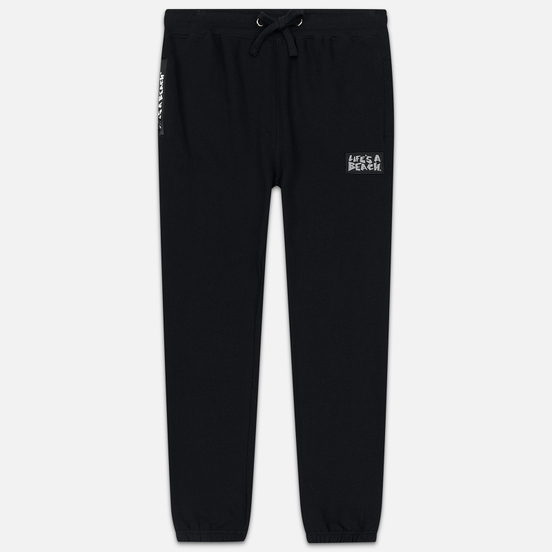 Мужские брюки Life's a Beach Reflective Box Logo Track Black