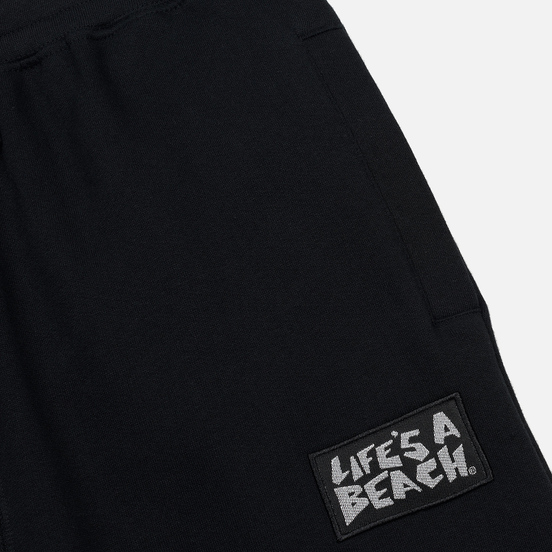 Мужские брюки Life's a Beach Reflective Box Logo Track Black
