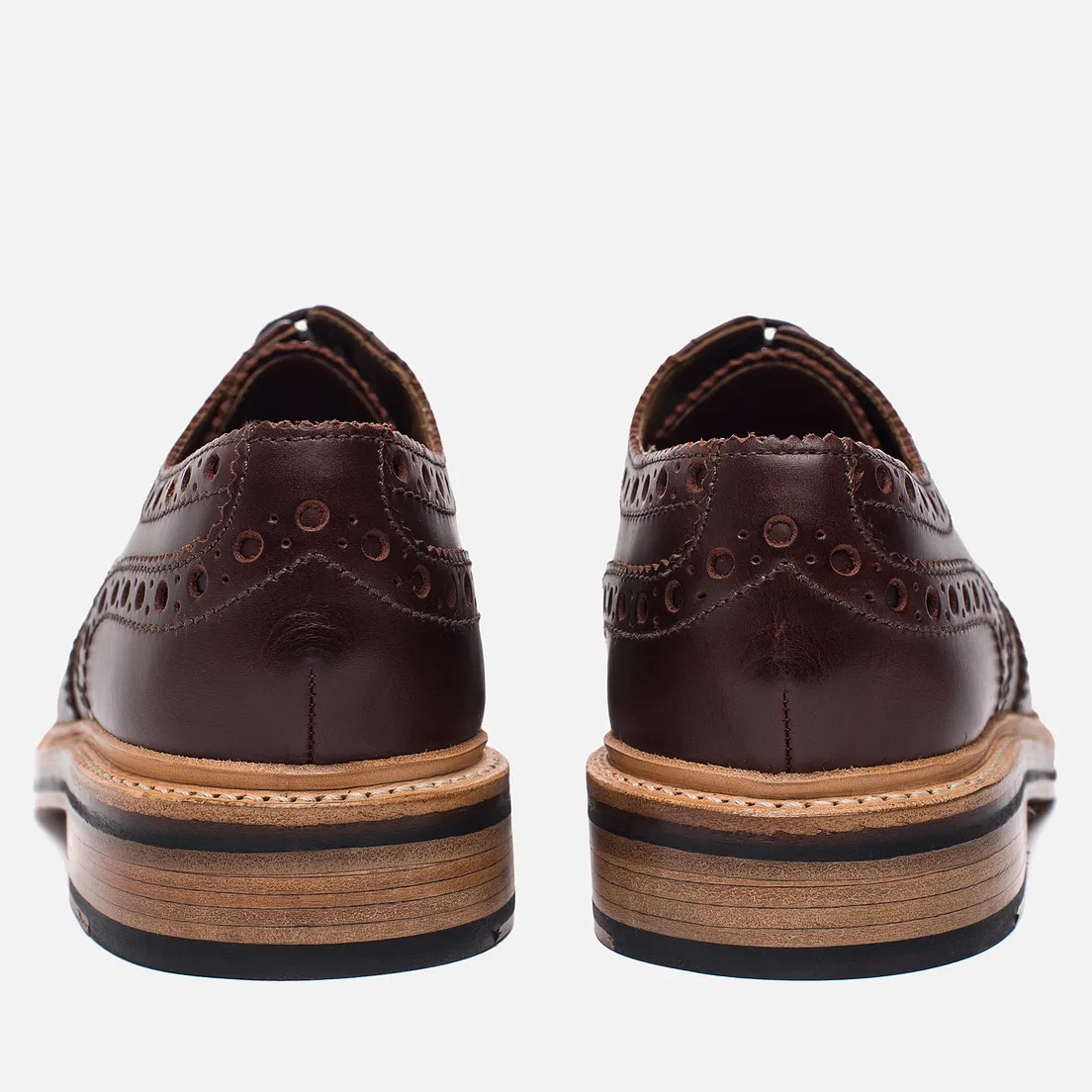Grenson Мужские ботинки броги Archie Brogue Sole Leather