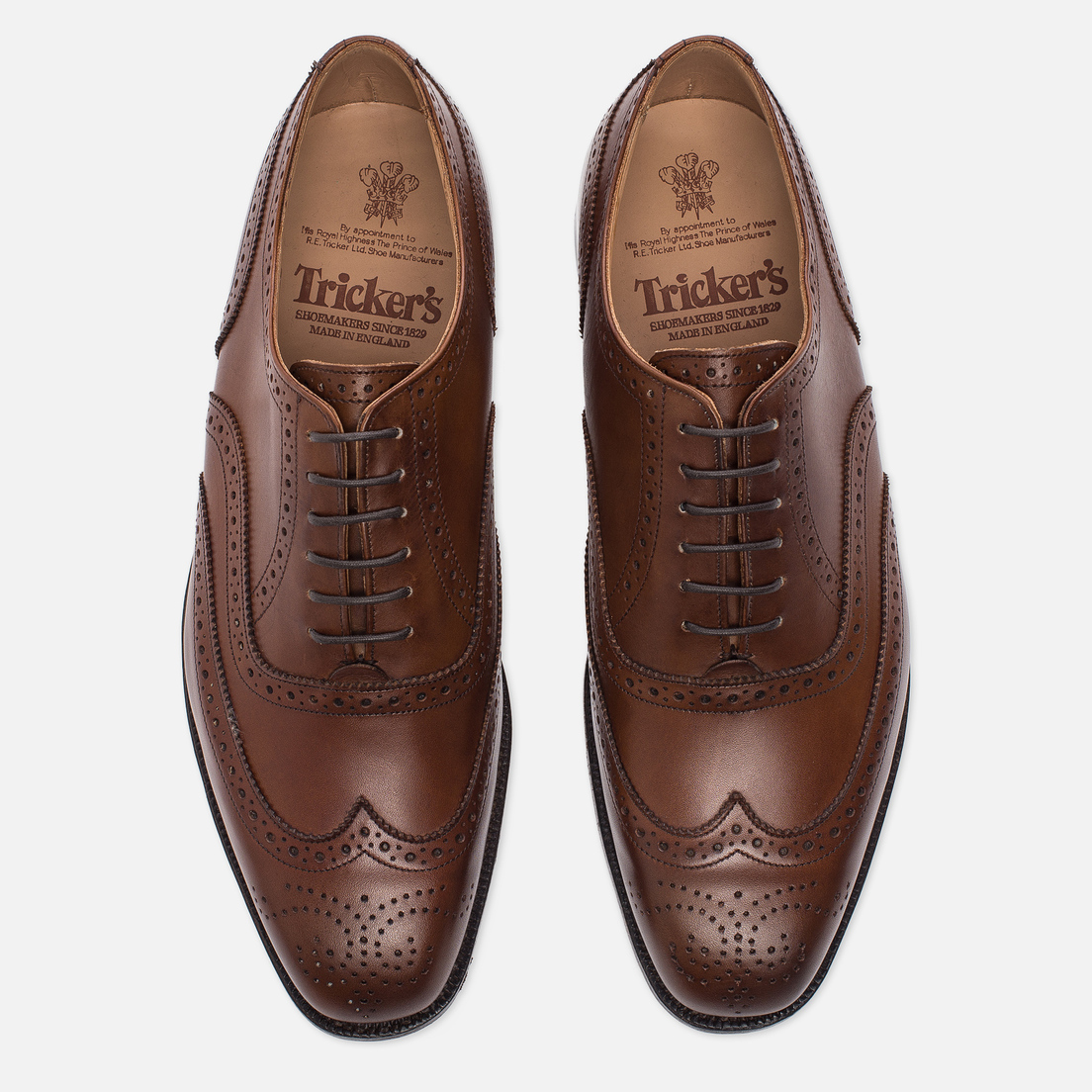 Tricker's Мужские ботинки броги Brogue Oxford Piccadilly