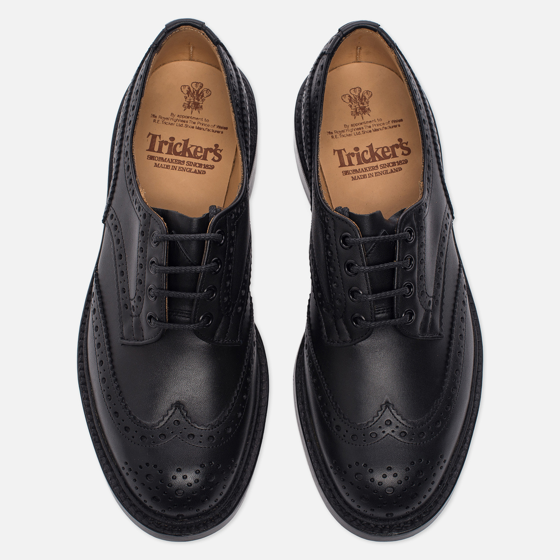 Tricker's Мужские ботинки броги Keswick Sole Leather