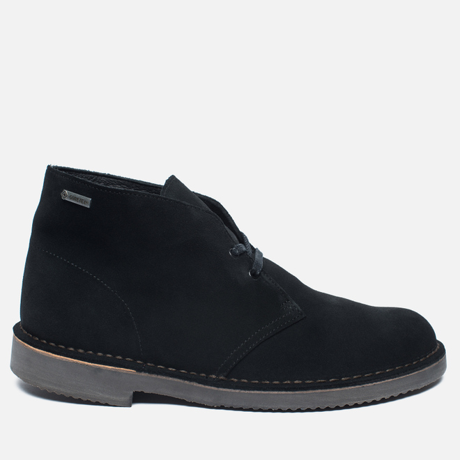 Мужские ботинки Clarks Originals Desert Boot Gore-Tex Suede Black