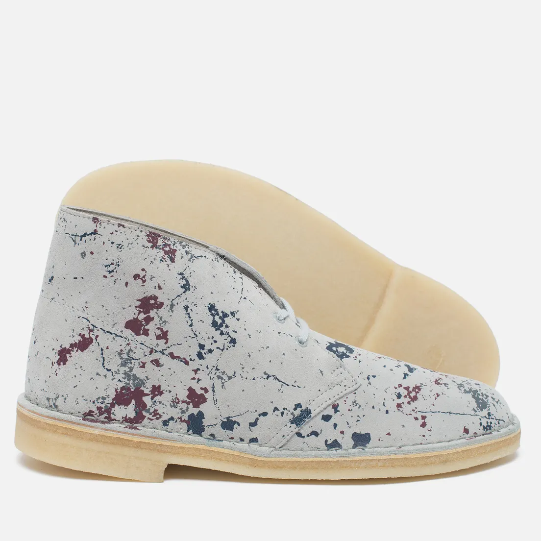 Clarks Originals Мужские ботинки Desert Boot Graphic Pack Suede