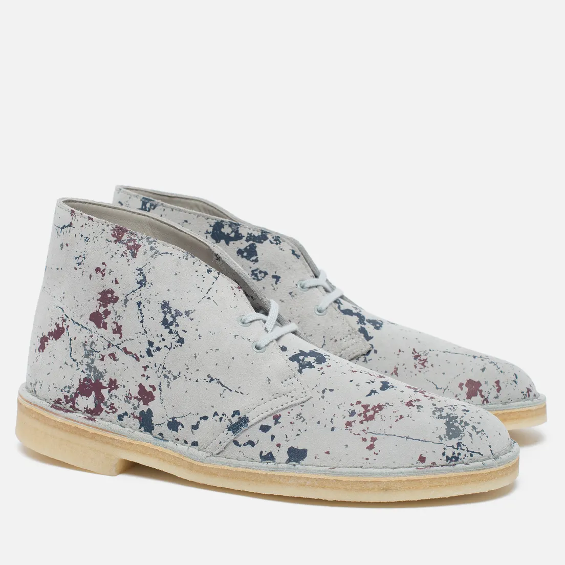 Clarks Originals Мужские ботинки Desert Boot Graphic Pack Suede