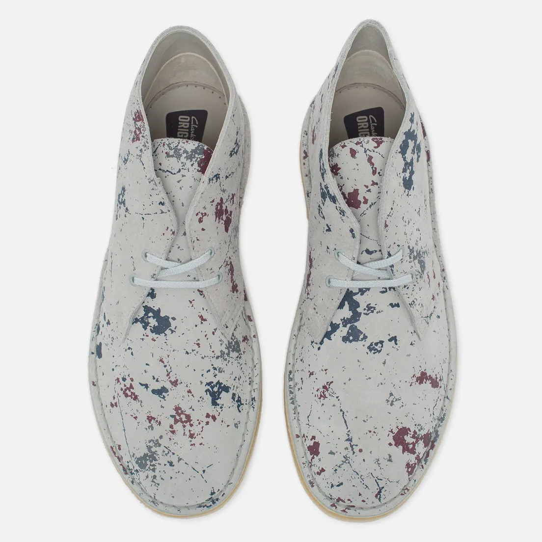 Clarks Originals Мужские ботинки Desert Boot Graphic Pack Suede