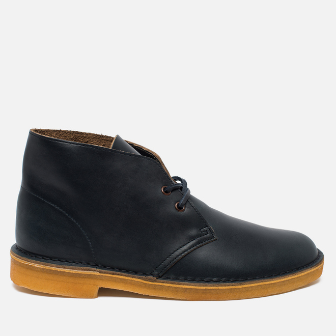 Мужские ботинки Clarks Originals Desert Boot Leather Petrol Blue