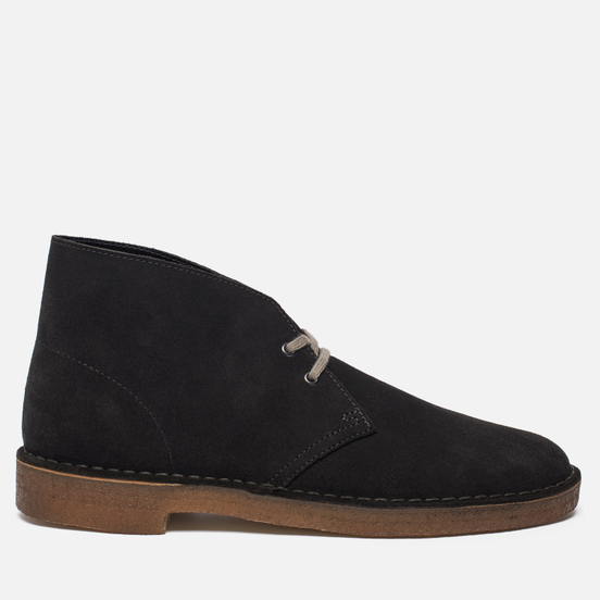 clarks boots suede