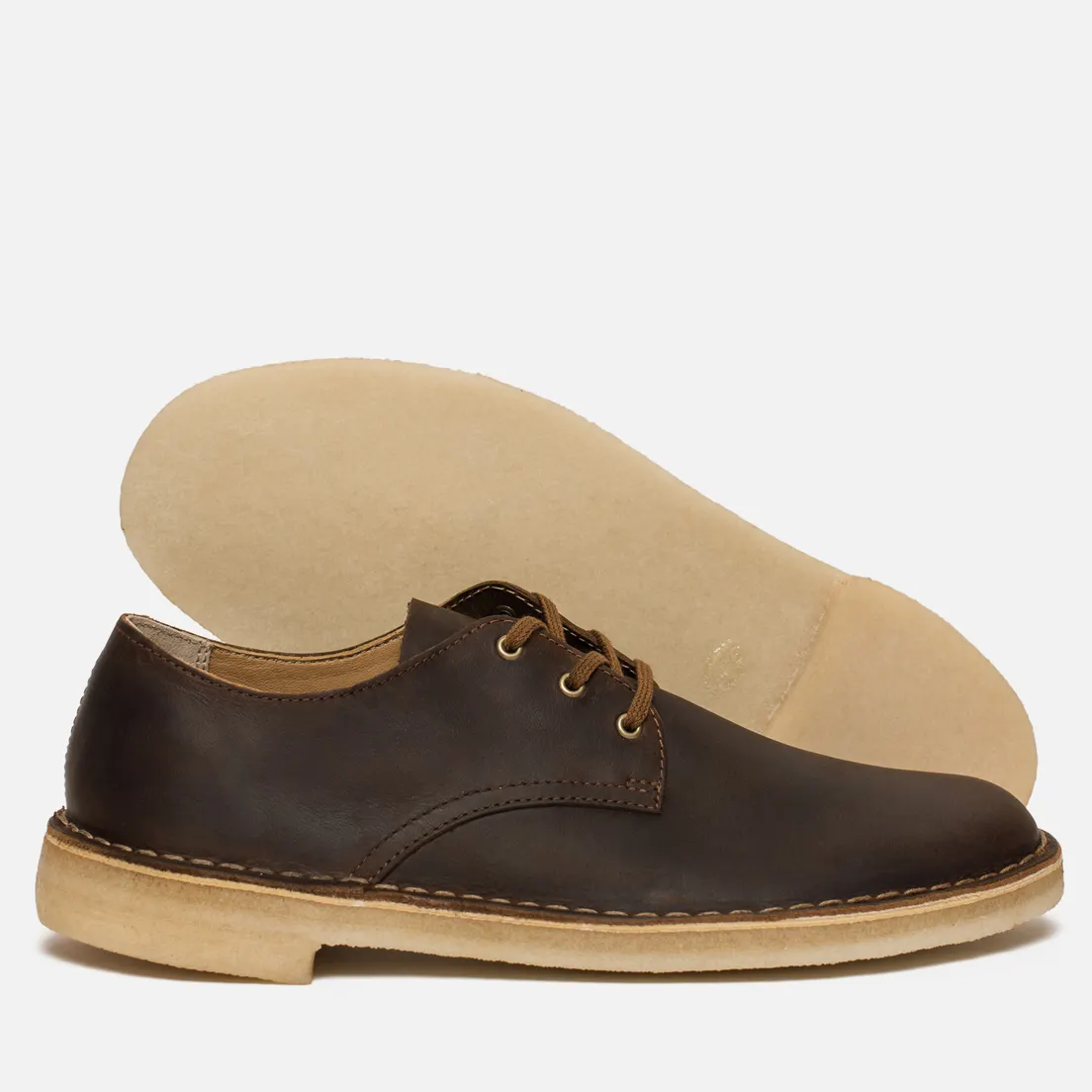 Clarks Originals Мужские ботинки Desert Crosby Leather