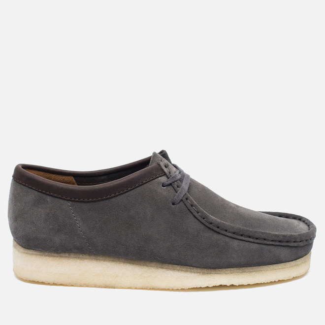 Мужские ботинки Clarks Originals Wallabee Suede Charcoal