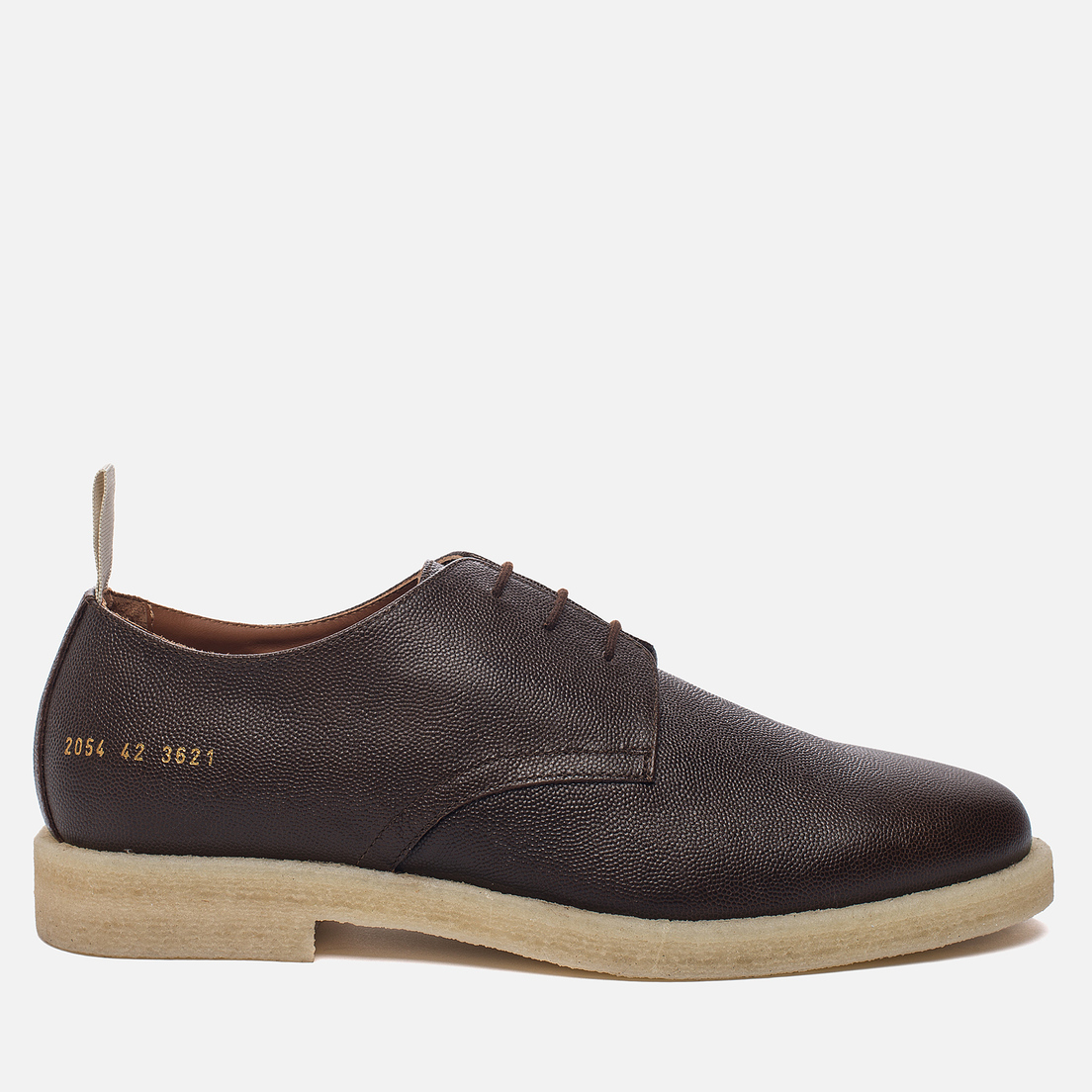 Common Projects Мужские ботинки Cadet Derby Stamped Grain