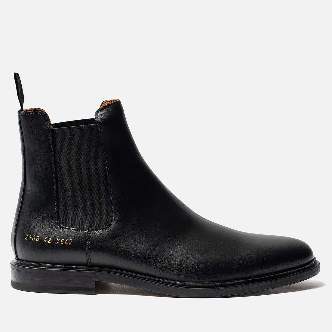 Common Projects Мужские ботинки Chelsea Leather