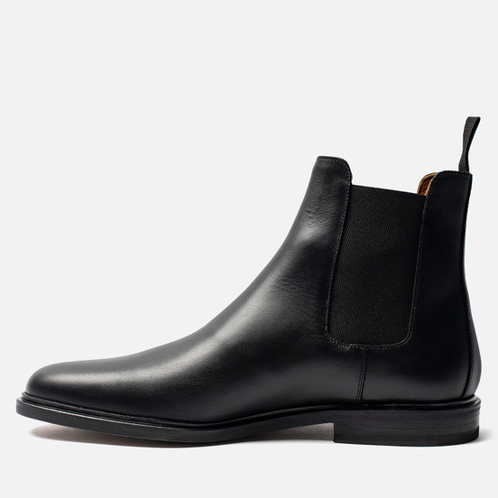 Мужские ботинки Common Projects Chelsea Leather Black