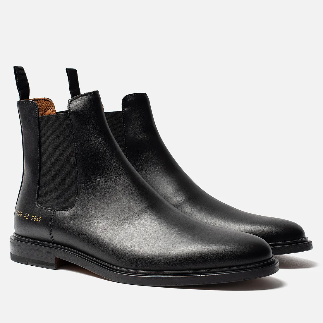 Common Projects Мужские ботинки Chelsea Leather