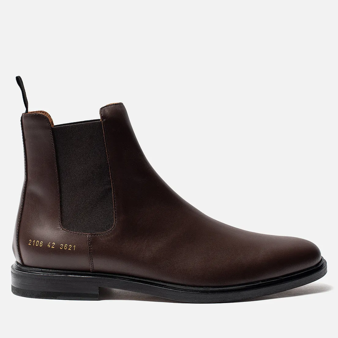 Common Projects Мужские ботинки Chelsea Leather