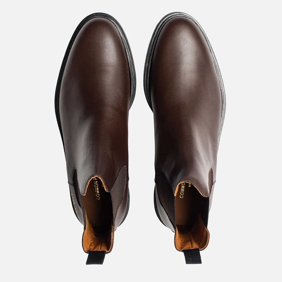 Common Projects Мужские ботинки Chelsea Leather