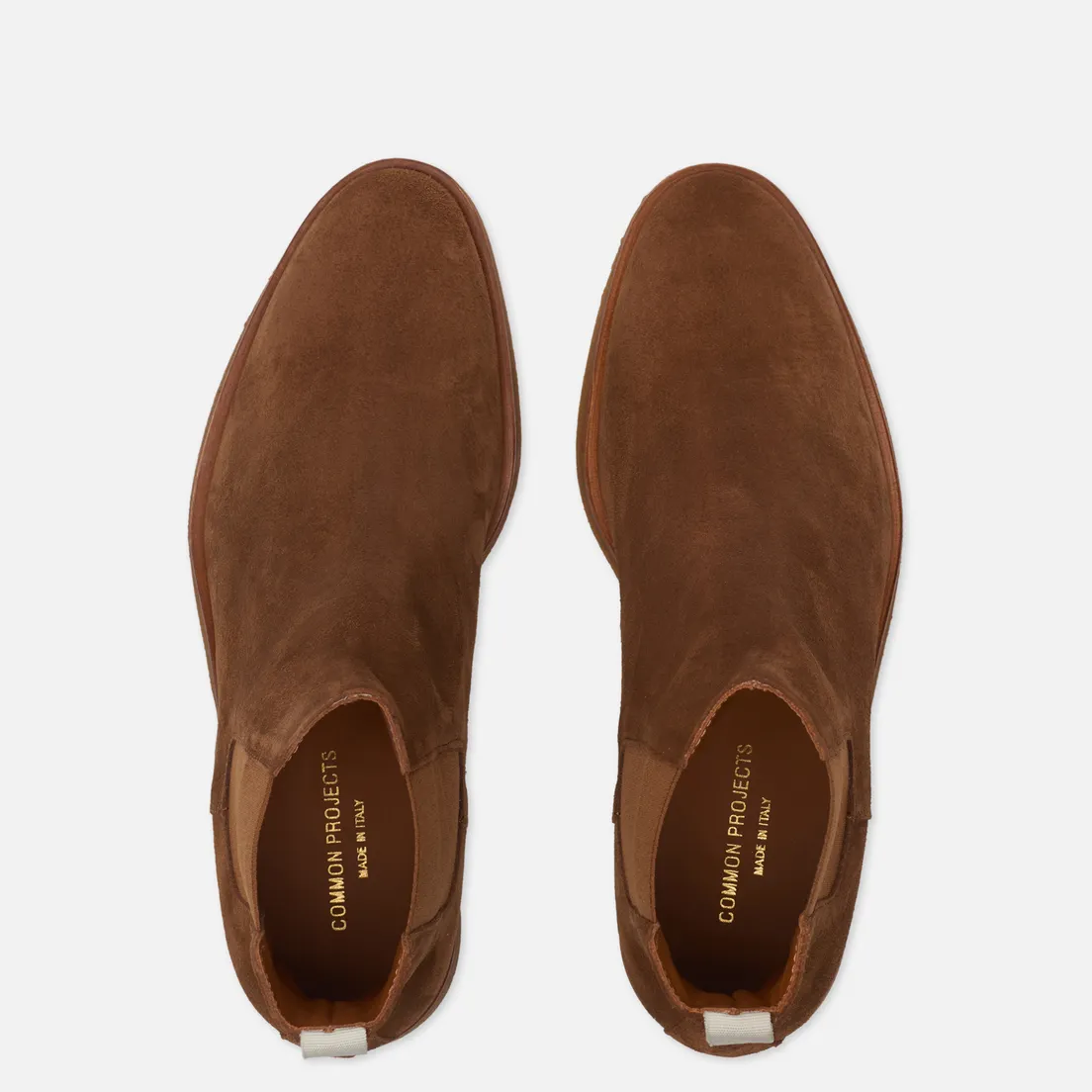Common Projects Мужские ботинки Chelsea Suede