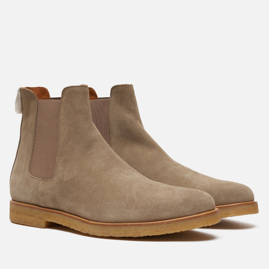 Мужские ботинки Common Projects Chelsea Suede Warm Grey