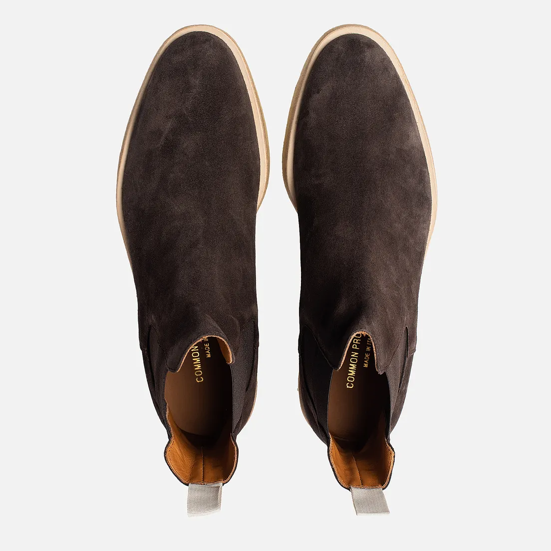 Common Projects Мужские ботинки Chelsea Suede
