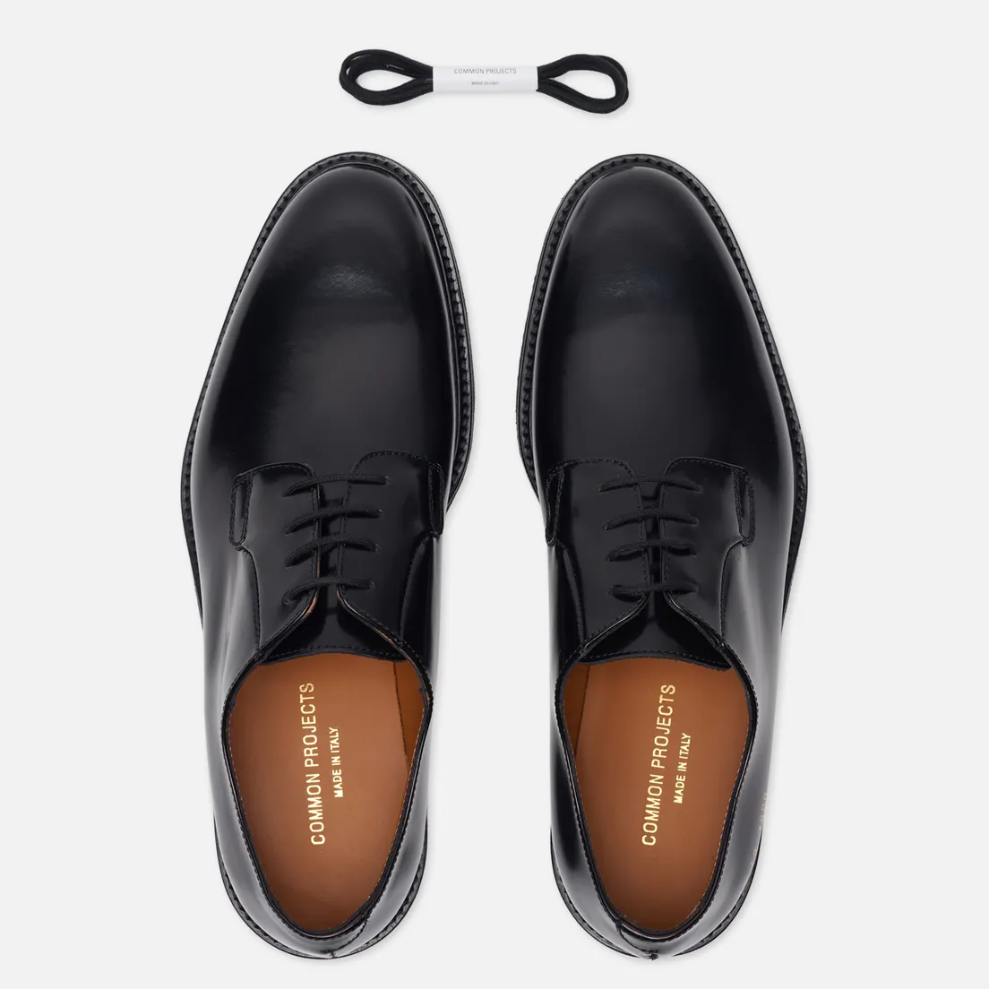 Common Projects Мужские ботинки Derby Shine