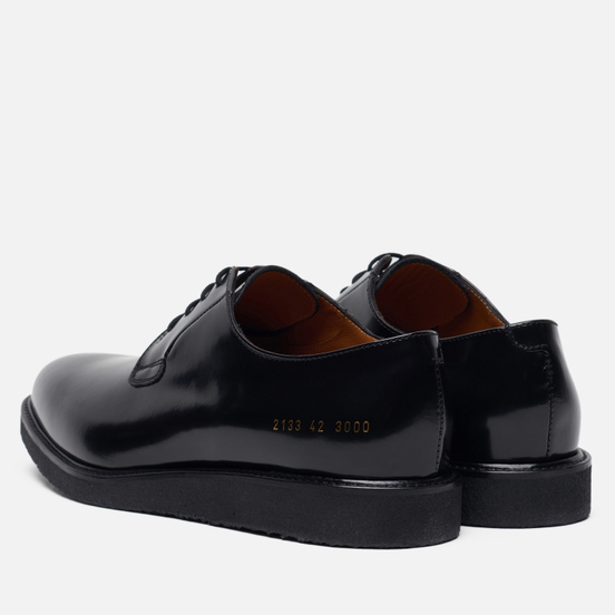 Мужские ботинки Common Projects Derby Shine Black/Black