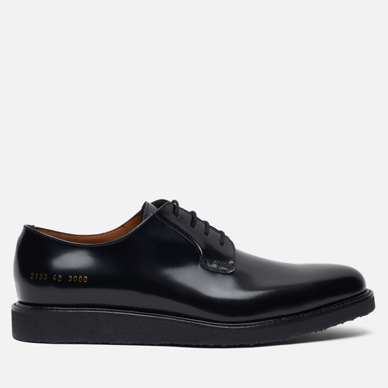 Мужские ботинки Common Projects Derby Shine Black/Black