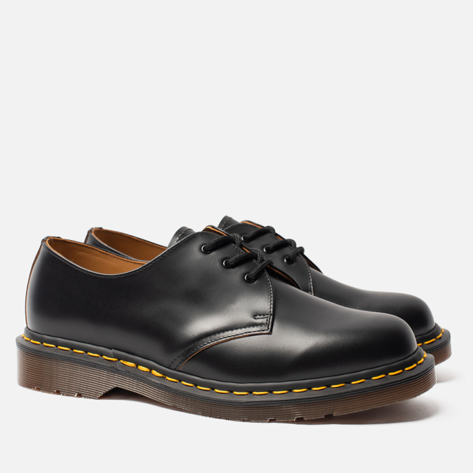 Мужские ботинки Dr. Martens, цвет чёрный, размер 41 12877001 1461 Vintage Quillon - фото 1