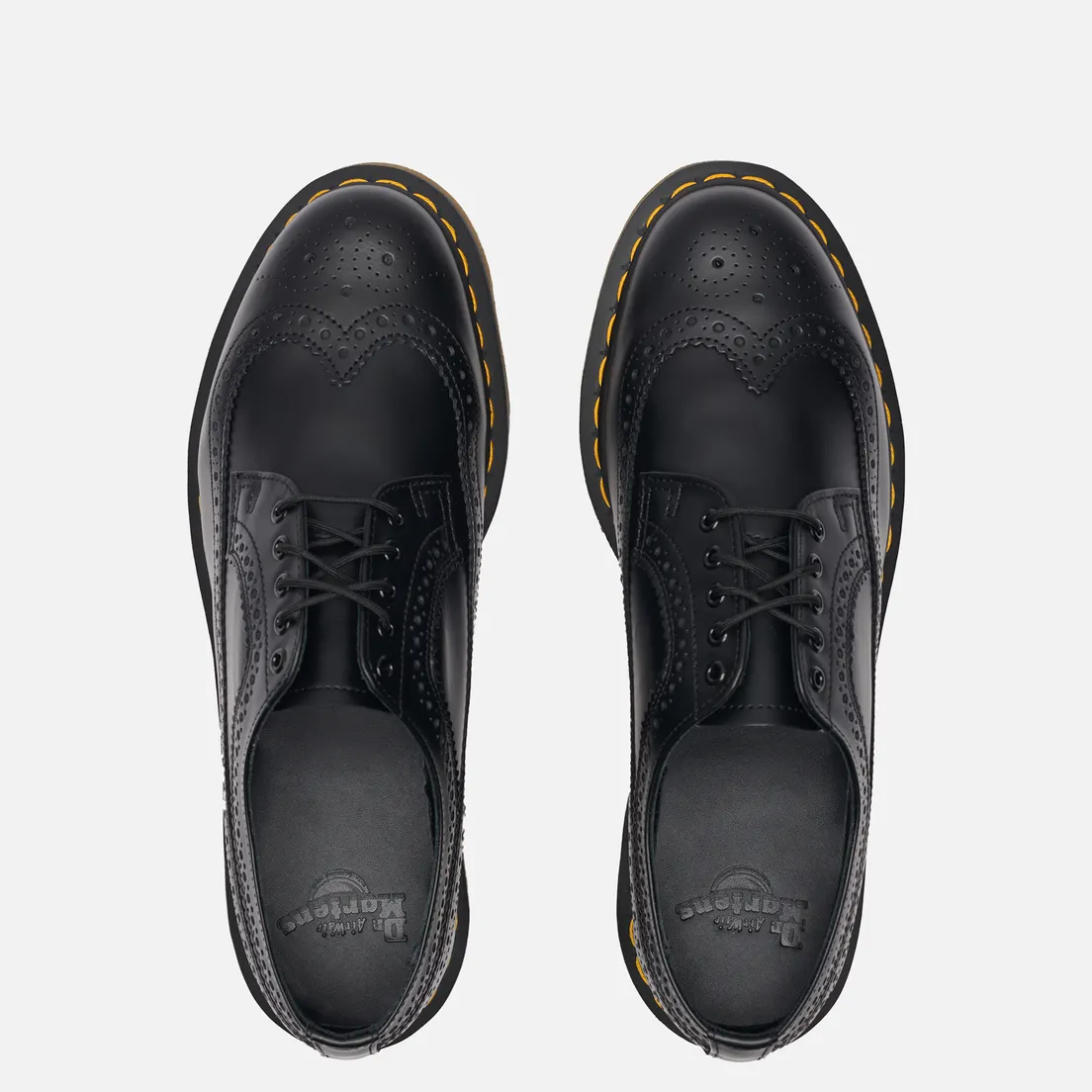 Dr. Martens Мужские ботинки 3989 Yellow Stitch Smooth