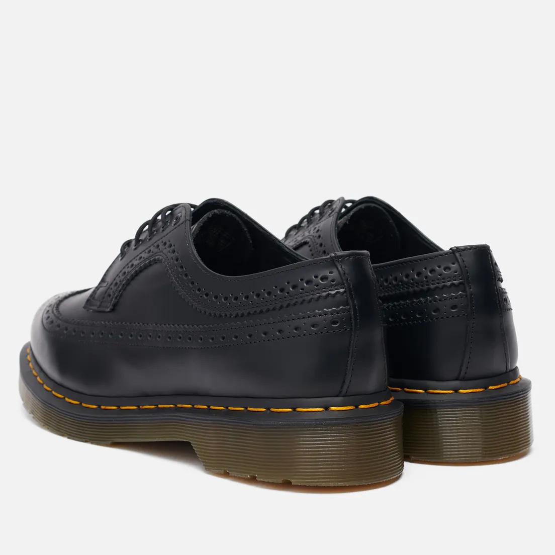 Dr. Martens Мужские ботинки 3989 Yellow Stitch Smooth
