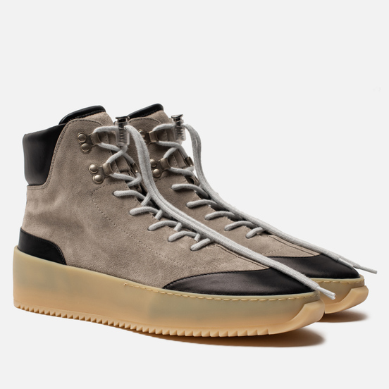 Мужские ботинки Fear of God 6Th Collection Hiker Suede/Calf God Grey