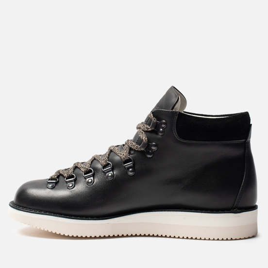 Мужские ботинки Fracap M129 Scarponcini Suede Black/Gloxy White