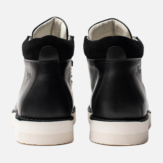 Мужские ботинки Fracap M129 Scarponcini Suede Black/Gloxy White