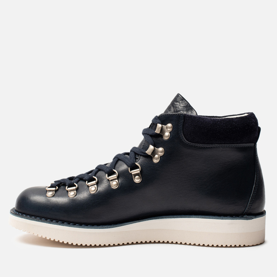 Мужские ботинки Fracap M129 Scarponcini Suede Navy/Gloxy White