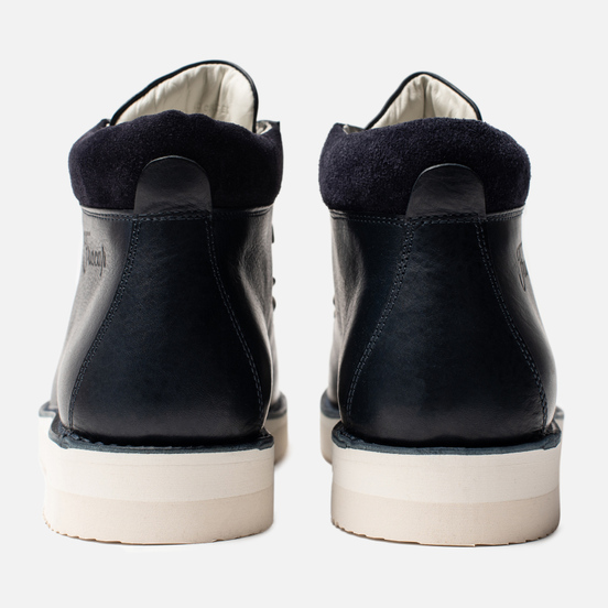 Мужские ботинки Fracap M129 Scarponcini Suede Navy/Gloxy White